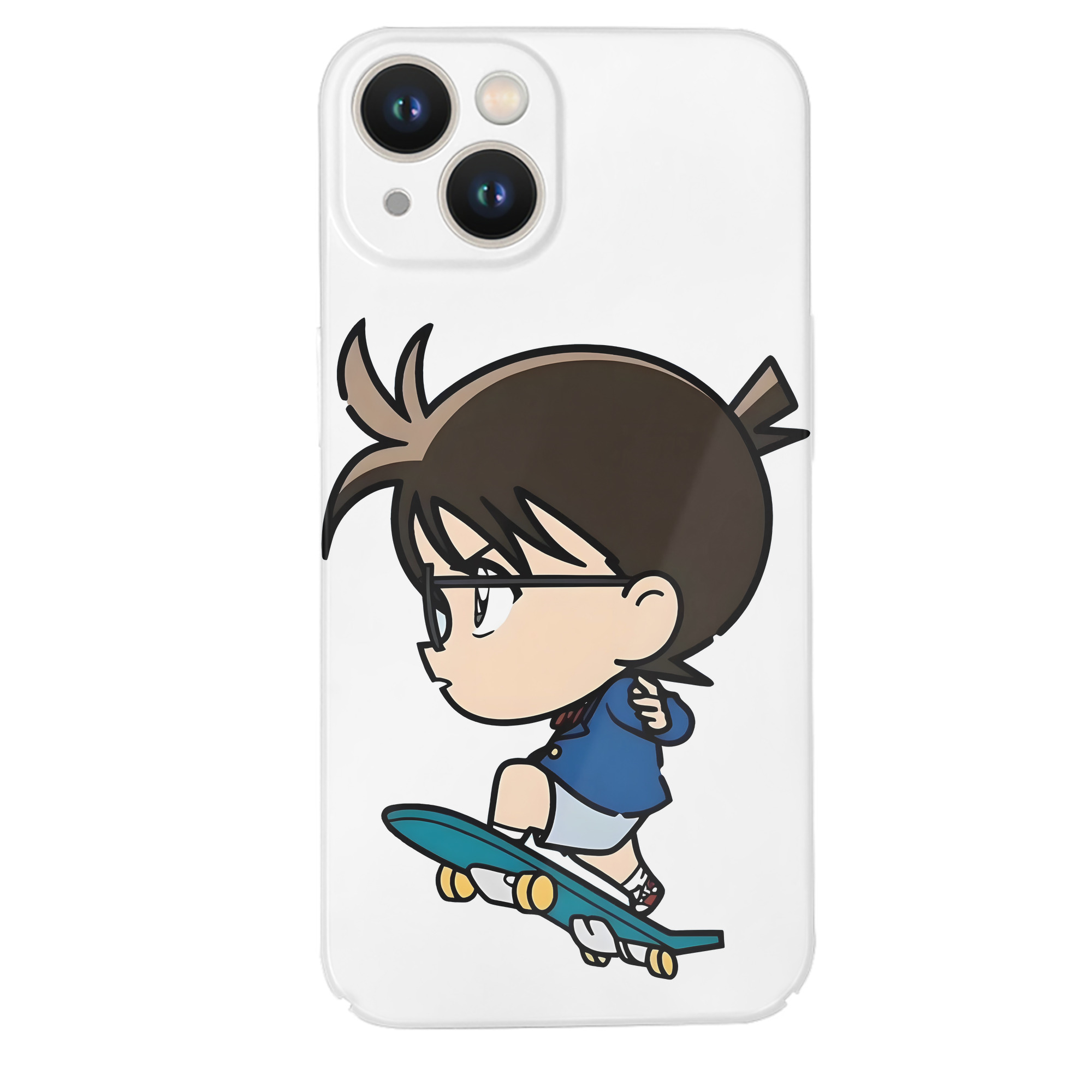 （画像用） 名探偵コナン 江戸川 コナン Detective Conan Conan Edogawa 【iPhone 14シリーズ対応】ハードケース